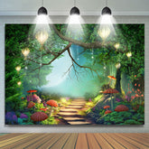 Lofaris Jungle Agaric Wonderland Enchanted Forest Backdrop